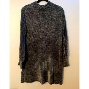 Grey soft sweater dress XXL
